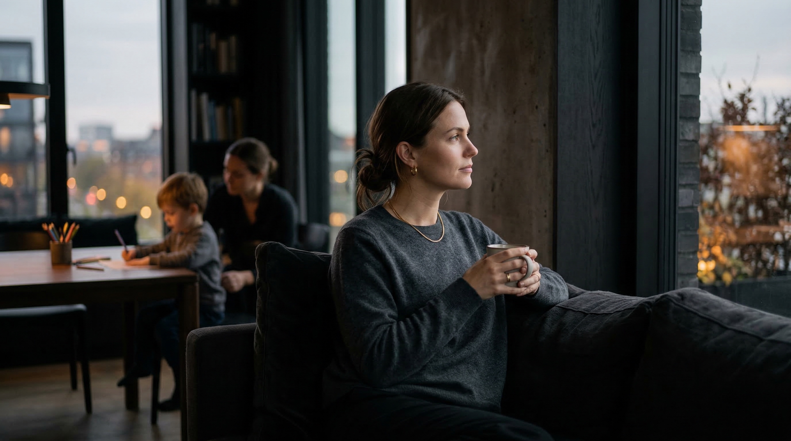 Parent using Orso for emotional steadiness and daily calm